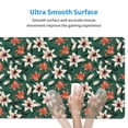 thumbnail image 4 of Naloa Lilies Flowers Gaming Mouse Pad Large Mouse Mat Long Extended Desk Pad Non-Slip Rubber Mice Pads Stitched Edges Thin Pad (16x29.5 Inch), 4 of 8