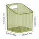 thumbnail image 3 of Organizador de duchas de baño montado en la pared | Estantería adhesiva de plástico transparente para cepillos de dientes, artículos de aseo, cosméticos | Caja colgante que ahorra espacio | Blanco, 3 of 6