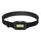 thumbnail image 5 of Greeniant Faro delantero LED COB de 3W y 150LM, faro delantero portátil con diadema elástica, linterna para acampar, ciclismo nocturno Negro 2Conjunto, 5 of 6