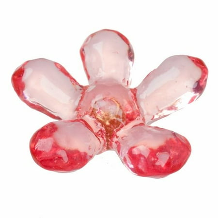 Pink Kids Drawer Knobs - GlideRite Hardware Daisy Flower Unique Colorful Circle Novelty Knob