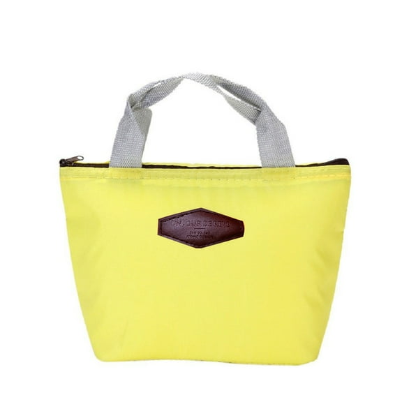 kladzum Portable Picnic Insulated Food Storage Box Tote Lunch Bag YE, Lunch Bag