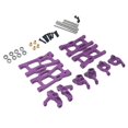 thumbnail image 4 of Brazos oscilantes delanteros/traseros de metal y kit de piezas de buje de dirección para asiento C de WLtoys 1/12 1:14 Púrpura, 4 of 9