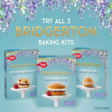Betty Crocker Bridgerton Petite Sponge Cake Baking Kit, 8.6 oz