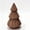 Coffee, variant on PONPRNGY 1Pc Woven Christmas Trees Decor, Artificial Christmas Tree Decorations for Home Party Table Village Craft Indoor Outdoor Vintage Christmas Decor