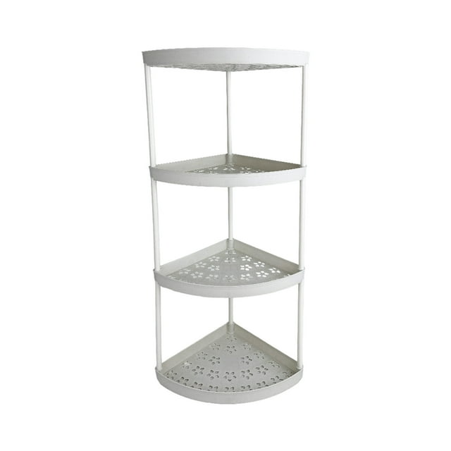 Ohufall Shelf Rack For Bathroom Freestanding Corner Storage Rack For Toiletries Bathroom Corner Storage Shelf With Storage