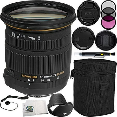 Sigma 17-50mm f/2.8 EX DC OS HSM Zoom Lens (for Canon DSLRs with APS-