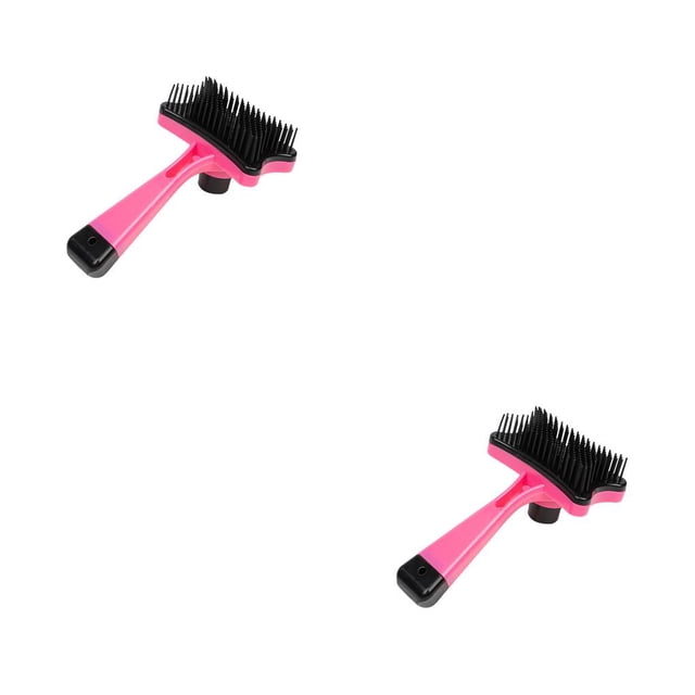 Peine Para El Cabello Para Mascotas Greeniant Cepillo Para Perros Rosa 2piezas