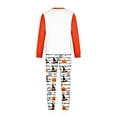 thumbnail image 5 of Family Matching Pajamas Halloween Festival Sleepwear Nightwear Long Sleeve Cute Funny Halloween Pumpkin Face 2 Piece Sets Casual Fashion Holiday Family Pajamas Nightwear Men S, 5 of 5