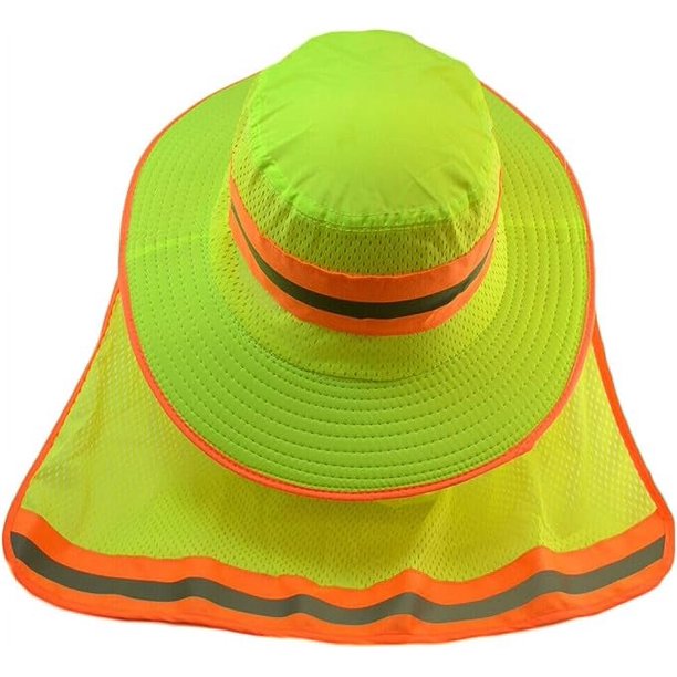 Glory Max Neon Green High Visibility Reflective Work Safety  display picture 3