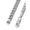 thumbnail image 4 of Silver Chain -  Silver Iced Out Franco Chain, 4 of 6