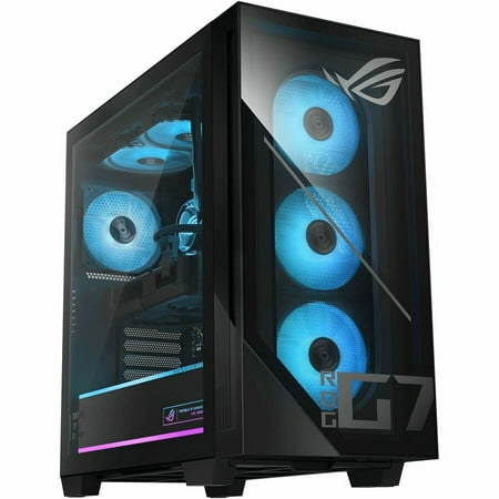 Asus ROG G700 G700TF-DS774TI Gaming Desktop Computer, Intel Core Ultra 7 265F, 16 GB, 1 TB SSD, Black