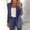 Navy, variant on Women's Blazers Open Front Long Sleeve Work Office Womens Coats Cardigan Suit Jackets Blazer for Ladies Blazer Black XL