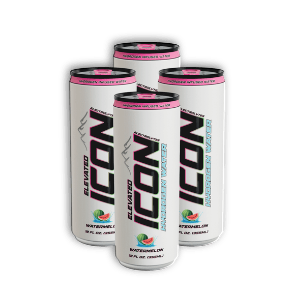 Elevated ICON Watermelon Hydrogen Water 4pk