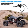 thumbnail image 1 of Palanca de freno 7/8 Dual Pull RH con freno de estacionamiento para ATV Quad Bike 4 Wheeler, 1 of 4