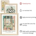 thumbnail image 4 of 16 PCS Framed Sage Green Wall Art Decor, Matisse Wall Prints for Bedroom, Gallery Wall Frame Set, Abstract Posters for Living Room Aesthetic, Collage Kit Pictures, Boho Dorm Home Decor, 4 of 10
