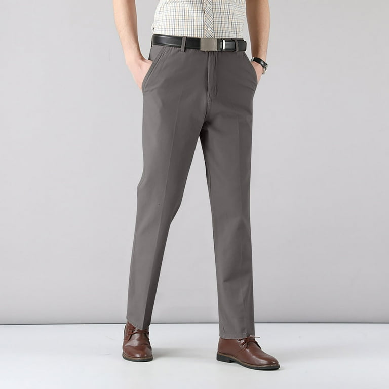 mens grey dress trousers Zegarie Suit Separates Light Grey Solid Men's Dress Pants –  Shannonformalwear.com main image 1