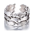 thumbnail image 4 of Fiudx Anillo para Hija, Banda de Aleación con Mensaje Fuerte, Juego de Pulsera y Collar a Juego, Regalo para Mujer, Uso Diario En Fiestas, Diseño con Cita Inspiradora, Talla Universal, Color Puede Va, 4 of 7