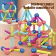 thumbnail image 4 of Juguete magnético educativo temprano Montessori suave para regalos de vacaciones para niños (72 piezas) Likrtyny Para estrenar, 4 of 9