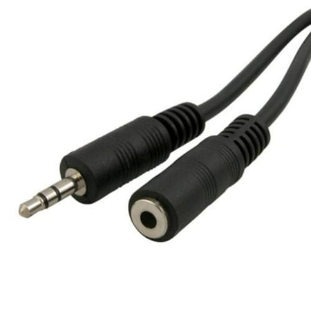 Audio Visual Cable For Ipad Air Insten 2pc 12Ft 3.5mm M/F Stereo Audio Extension Cable 12'(for iPhone 6S 6 6+ iPad Air Mini Tablet Headphone PC Speaker) ()