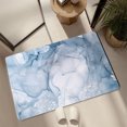thumbnail image 6 of Specollect 4Pcs Imitation Marble Pattern Diatomaceous Earth Bath Mat Rugs Quick Dry Super Absorbent Non Slip Rubber Bottom Bathroom Mat Fit Under Door,Floor Rugs in Front of Bathtub,Shower Room, 6 of 7