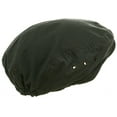 thumbnail image 3 of MG Men's Plaid Ivy Washed Canvas Newsboy Cap Hat - Dark Grey, 3 of 5