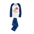 thumbnail image 1 of Pijamas navideños a juego para mujer, pajarita, muñeco de nieve, conjunto de Pijama Rojo femenino, 1 of 4