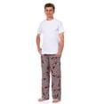 thumbnail image 2 of Disney Cars Pajamas Men's Lightning McQueen 95 Checkered Pajama Pants Loungewear, 2 of 7