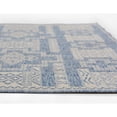 thumbnail image 2 of Momeni Hampton Geometric Blue Indoor Outdoor Rug 9' X 12', 2 of 5