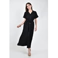 thumbnail image 5 of Vestido camisero con cinto Roman Fashion /Juvenil, 12751 (Negro) negro EG, 5 of 5