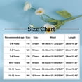 thumbnail image 3 of ATOGUTA Girls Bermuda Shorts Size 3T-13 Kids Fashion Elastic High Waist Workout Running Shorts with Pockets White, 3 of 7