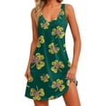 thumbnail image 1 of WILLBEST Vestido De Verano Para Mujer, Moda Informal, Estampado A La Moda, Para El Día De San Patricio, Falda Informal, 1 of 3