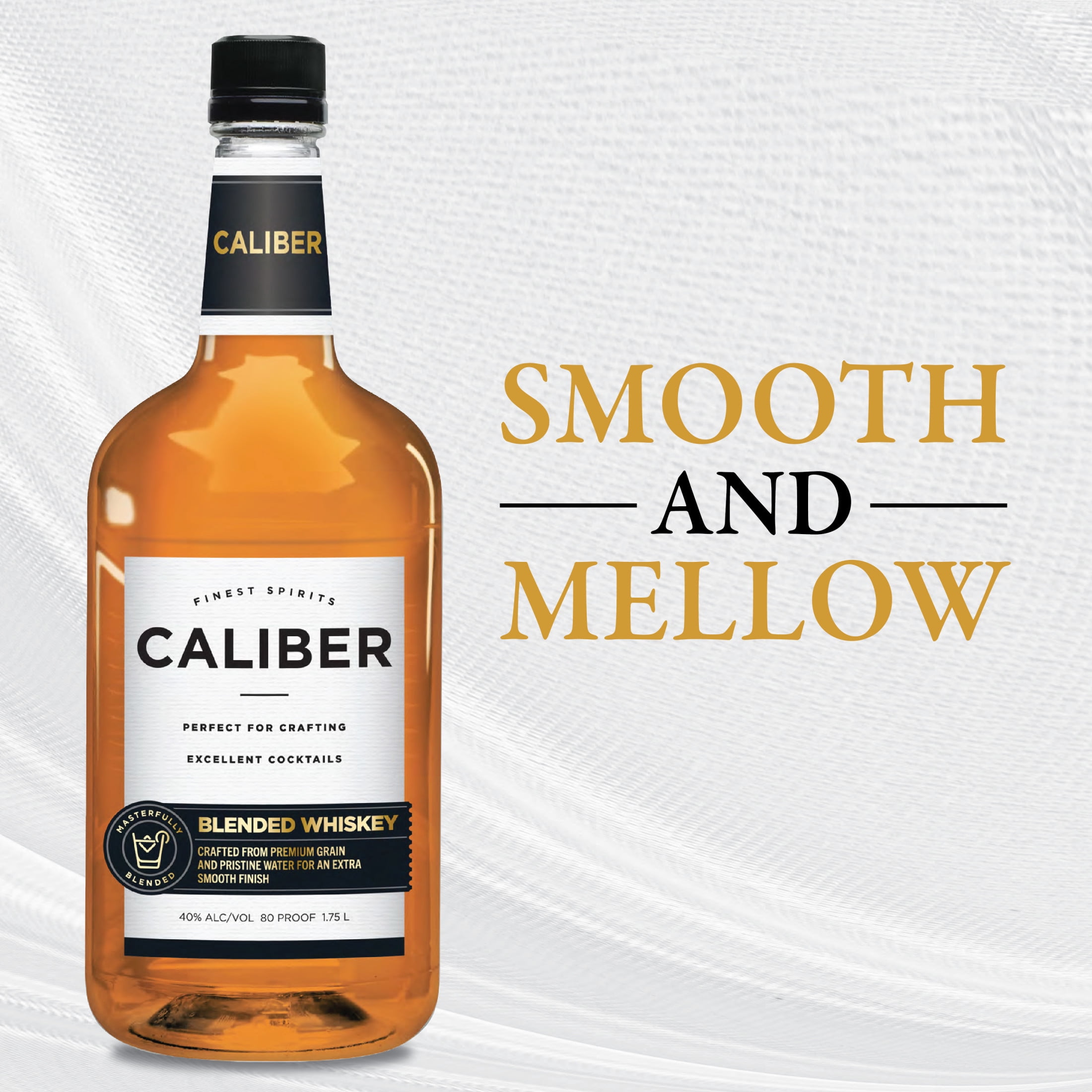 Caliber Blended Whiskey, 1.75L, 80 Proof
