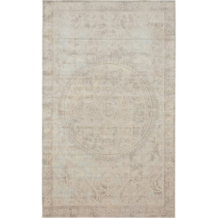 Unique Loom Alba Paris Vintage Geometric Area Rug or Runner