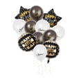 thumbnail image 2 of 12 globos de Feliz Año Nuevo, confeti de látex, decoración para fiestas en casa, color blanco, 2 of 6