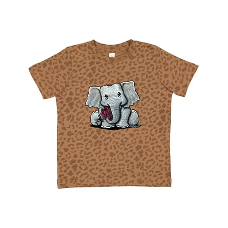 

Inktastic KiniArt Elephant Gift Toddler Boy or Toddler Girl T-Shirt