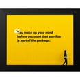 thumbnail image 2 of ArtsyQuotes 14x12 Black Modern Framed Museum Art Print Titled - Richard M. DeVos Quote: Sacrifice, 2 of 5