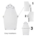 thumbnail image 2 of 1 pieza - Funda protectora para plancha eléctrica, ideal para planchar ropa, evita quemaduras y adherencias. Fácil instalación. Accesorio para placa base., 2 of 5