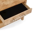 thumbnail image 3 of TOV Furniture Brandyss Honey Burl Nightstand, 3 of 9