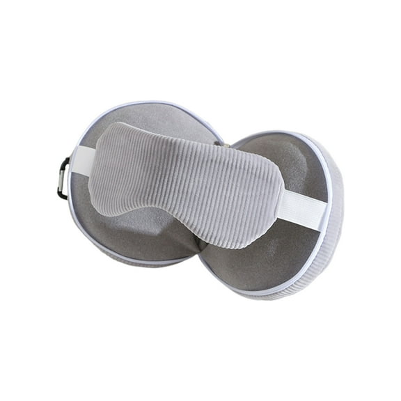 WNEXOPE 2-in-1 U-Shaped Memory Foam Travel Pillow with Eye Mask - Perfect Neck Support for Airplane, Car, Office Naps, and Home Use