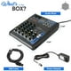 thumbnail image 3 of Pyle Mezclador de audio profesional Placa de sonido Consola Interfaz del sistema 4 canales Digital USB Bluetooth MP3 Entrada de computadora 48 V Phantom Power Estéreo DJ Studio Streaming FX Procesador, 3 of 5