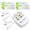 2 Pack & Dual Battery Charger, variant on MaximalPower 9V Rechargeable Li-ion Battery 650mAh w/ USB Type-C Charging Cord | For Toys, Smoke Detectors, Guitar Pedals, Portable Radios, etc. (1 Pack)