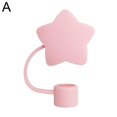 thumbnail image 4 of Star Silicone Straw Covers For 10mm Straws Colorful Star-Shaped Drink Decorations, 4 of 7