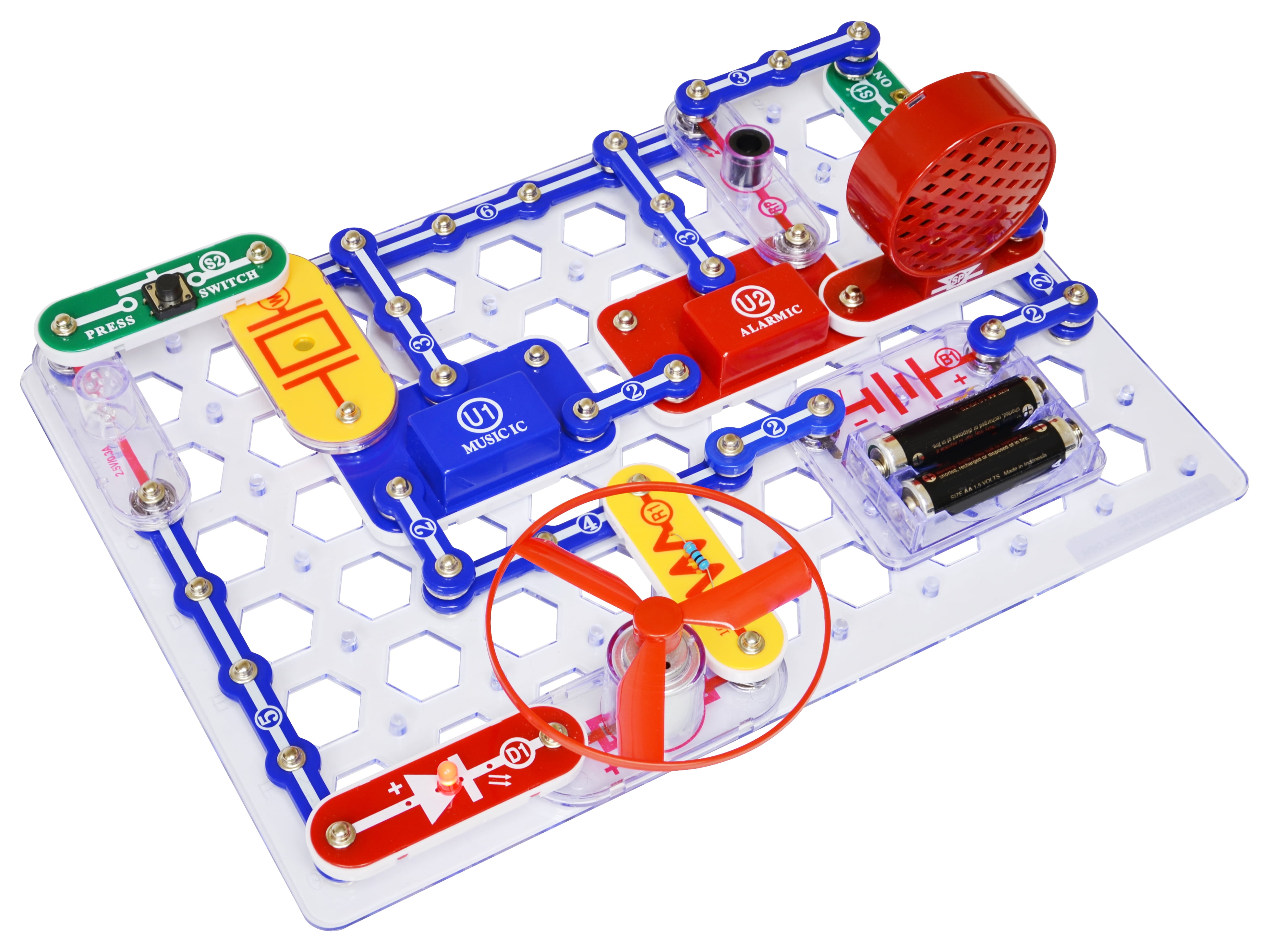 ELENCO Snap Circuits Jr.� 100 Experiments Electronics Discovery Kit for sale online 