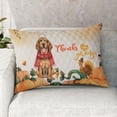 thumbnail image 2 of Happy Thanksgiving Bloodhound with Turkey Pumpkins Autumn Vibes Quilt Pillowcase Dog Lover Throw Pillow Cover Bed Home Decor - 12018, 2 of 5