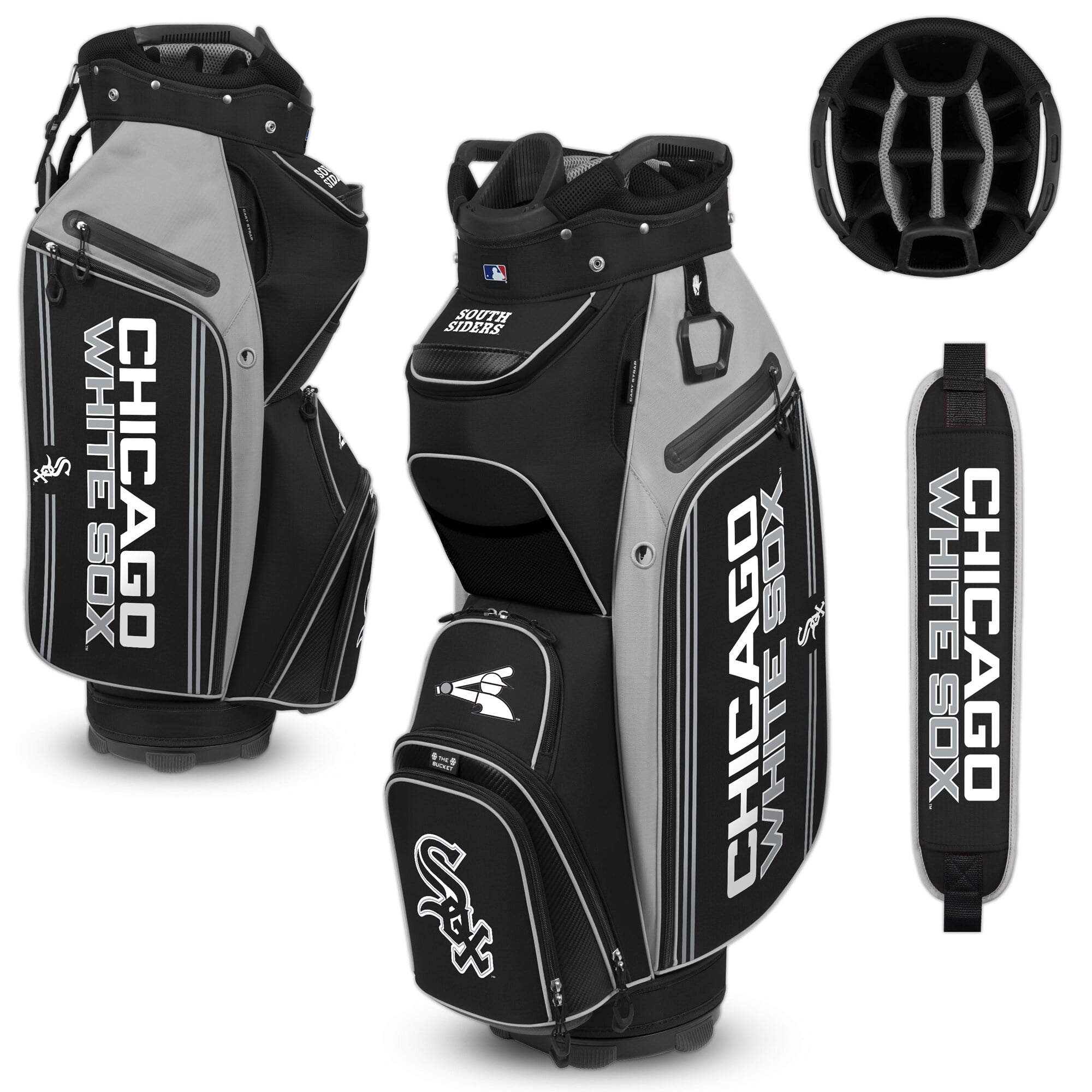 WinCraft Chicago White Sox Bucket III Cooler Cart Golf Bag
