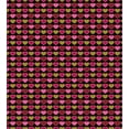 thumbnail image 3 of Ambesonne Valentine's Day Duvet Cover Sets, Dots and Hearts, 2-Queen, Ruby Pink, 3 of 7