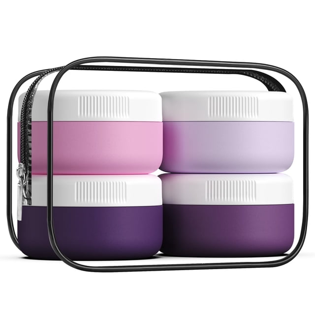 Tarros de crema de silicona Kuangre de 40 ml (paquete de 4)