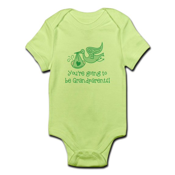 CafePress - Going To Be Grandparents Body Suit - Baby Light Bodysuit