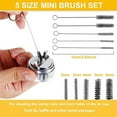 thumbnail image 3 of Sprayer Cleaning Kit 17 Pcs Multi-Purpose Paint- Brush Cleaner Tool with Nylon Mini Tube Brushes and Needles, 3 of 5