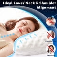 thumbnail image 4 of Pillow KUCEY Cooling Side Sleeper, espuma viscoelástica, tamaño queen, juego de 2, 4 of 9